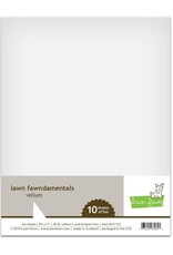 LAWN FAWN LAWN FAWN FAWNDAMENTALS VELLUM 8.5x11 10PK