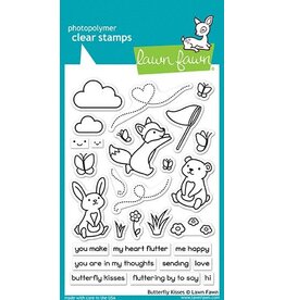 LAWN FAWN LAWN FAWN BUTTERFLY KISSES STAMP SET