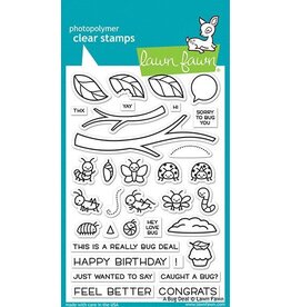 LAWN FAWN LAWN FAWN A BUG DEAL ACRYLIC STAMP SET