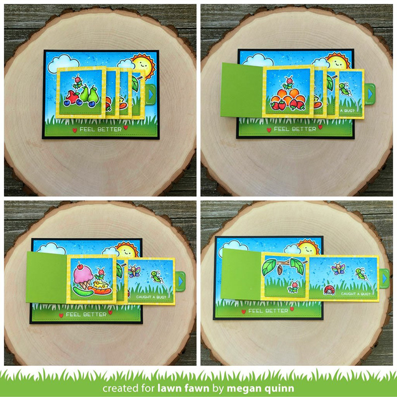 LAWN FAWN LAWN FAWN A BUG DEAL ACRYLIC STAMP SET