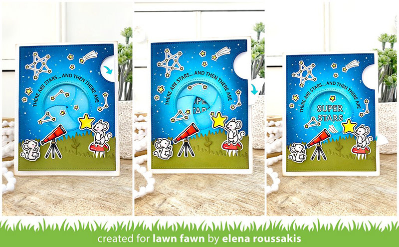 LAWN FAWN LAWN FAWN MAGIC IRIS DIE SET