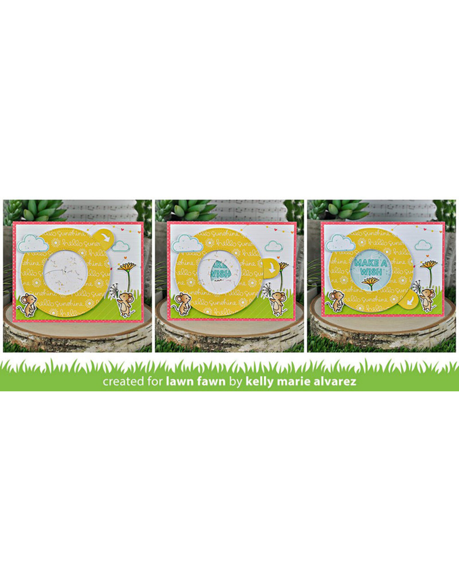 LAWN FAWN LAWN FAWN MAGIC IRIS DIE SET