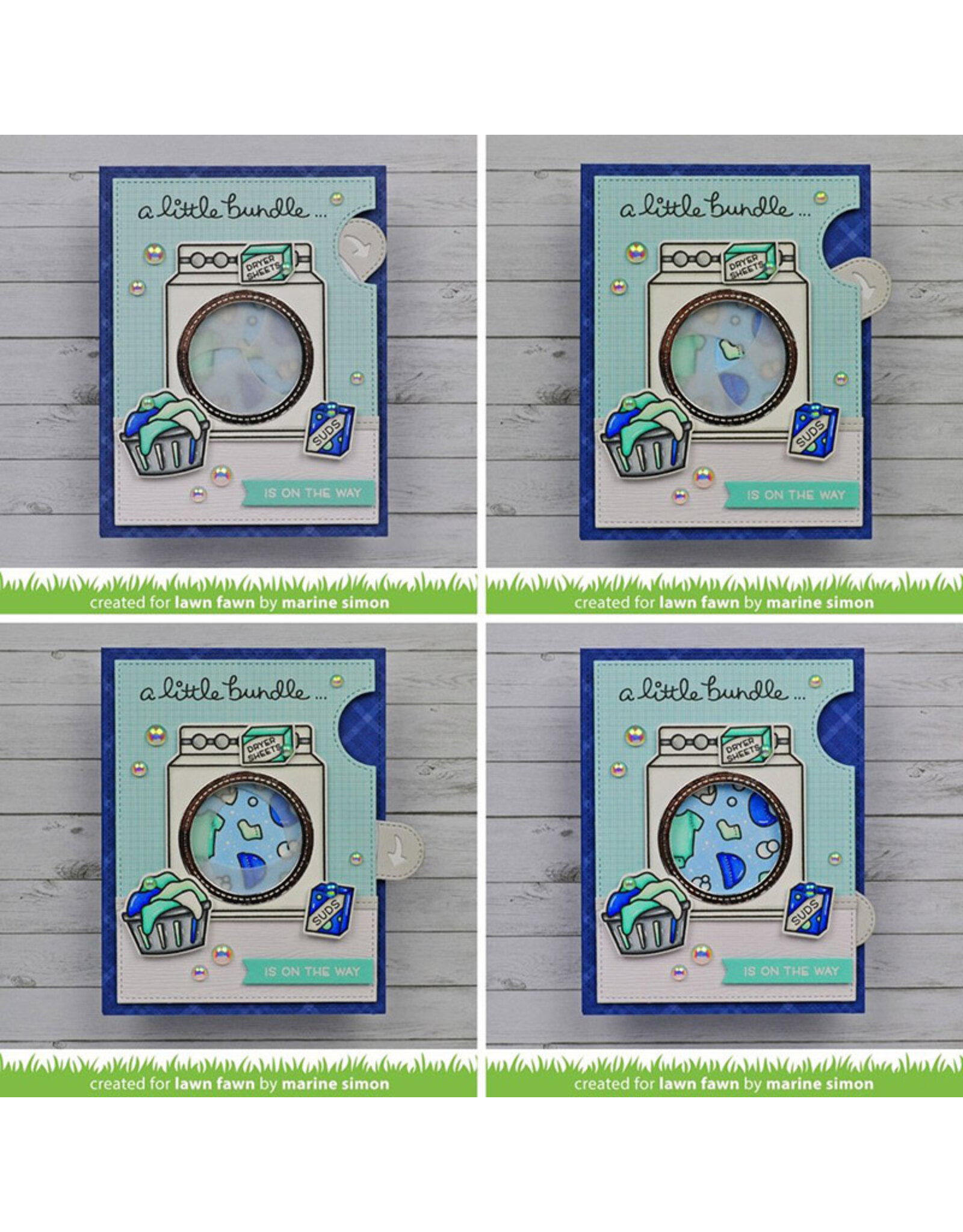 LAWN FAWN LAWN FAWN MAGIC IRIS DIE SET