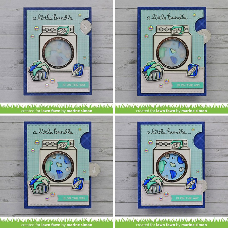 LAWN FAWN LAWN FAWN MAGIC IRIS DIE SET