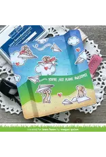 LAWN FAWN LAWN FAWN JUST PLANE AWESOME CLEAR STAMP SET