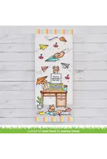 LAWN FAWN LAWN FAWN JUST PLANE AWESOME CLEAR STAMP SET