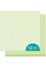 LAWN FAWN LAWN FAWN BLISSFUL BLOSSOMS ZINNIA 12x12 CARDSTOCK