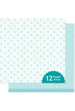 LAWN FAWN LAWN FAWN BLISSFUL BLOSSOMS AMARYLLIS 12x12 CARDSTOCK