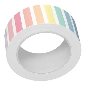 LAWN FAWN LAWN FAWN VERTICAL PASTEL RAINBOW STRIPES WASHI TAPE