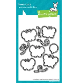 LAWN FAWN LAWN FAWN I LIKE BIG BUTTERFLIES DIE SET