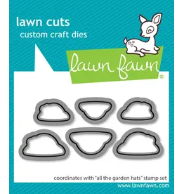 LAWN FAWN LAWN FAWN ALL THE GARDEN HATS DIE SET