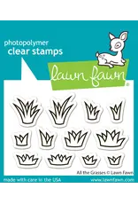 LAWN FAWN LAWN FAWN ALL THE GRASSES CLEAR STAMP SET