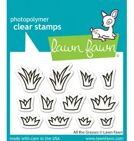 LAWN FAWN LAWN FAWN ALL THE GRASSES CLEAR STAMP SET