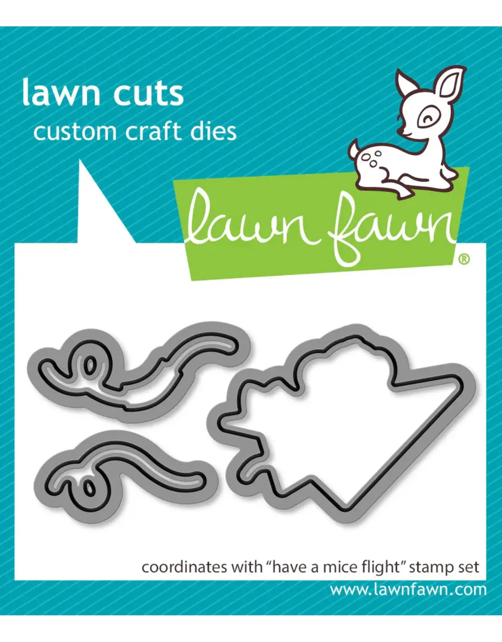 LAWN FAWN LAWN FAWN HAVE A MICE FLIGHT DIE SET