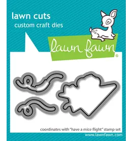 LAWN FAWN LAWN FAWN HAVE A MICE FLIGHT DIE SET