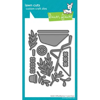 LAWN FAWN LAWN FAWN BUILD-A-WHEELBARROW DIE SET