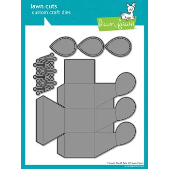 LAWN FAWN LAWN FAWN FLOWER TREAT BOX DIE SET