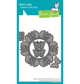 LAWN FAWN LAWN FAWN MAGIC IRIS BUTTERFLY WREATH ADD-ON DIE SET