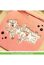 LAWN FAWN LAWN FAWN SCRIPTY THINKING OF YOU ADD-ON DIE