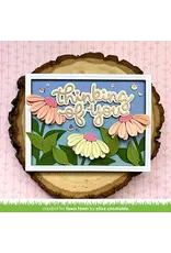 LAWN FAWN LAWN FAWN BIG BLOSSOM BACKDROP: LANDSCAPE DIE SET