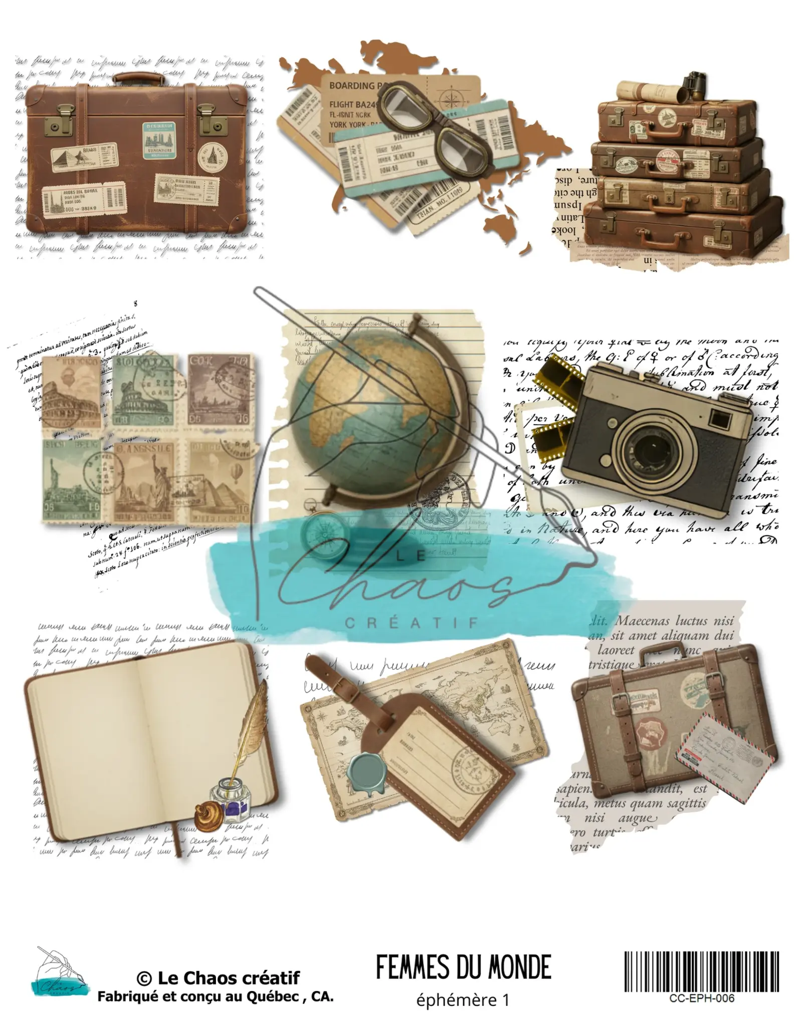 LE CHAOS CRÉATIF LE CHAOS CRÉATIF FEMMES DU MONDE EPHEMERA