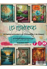 LE CHAOS CRÉATIF LE CHAOS CRÉATIF LES MYSTÉRIEUSES 6x8 PAPER PAD