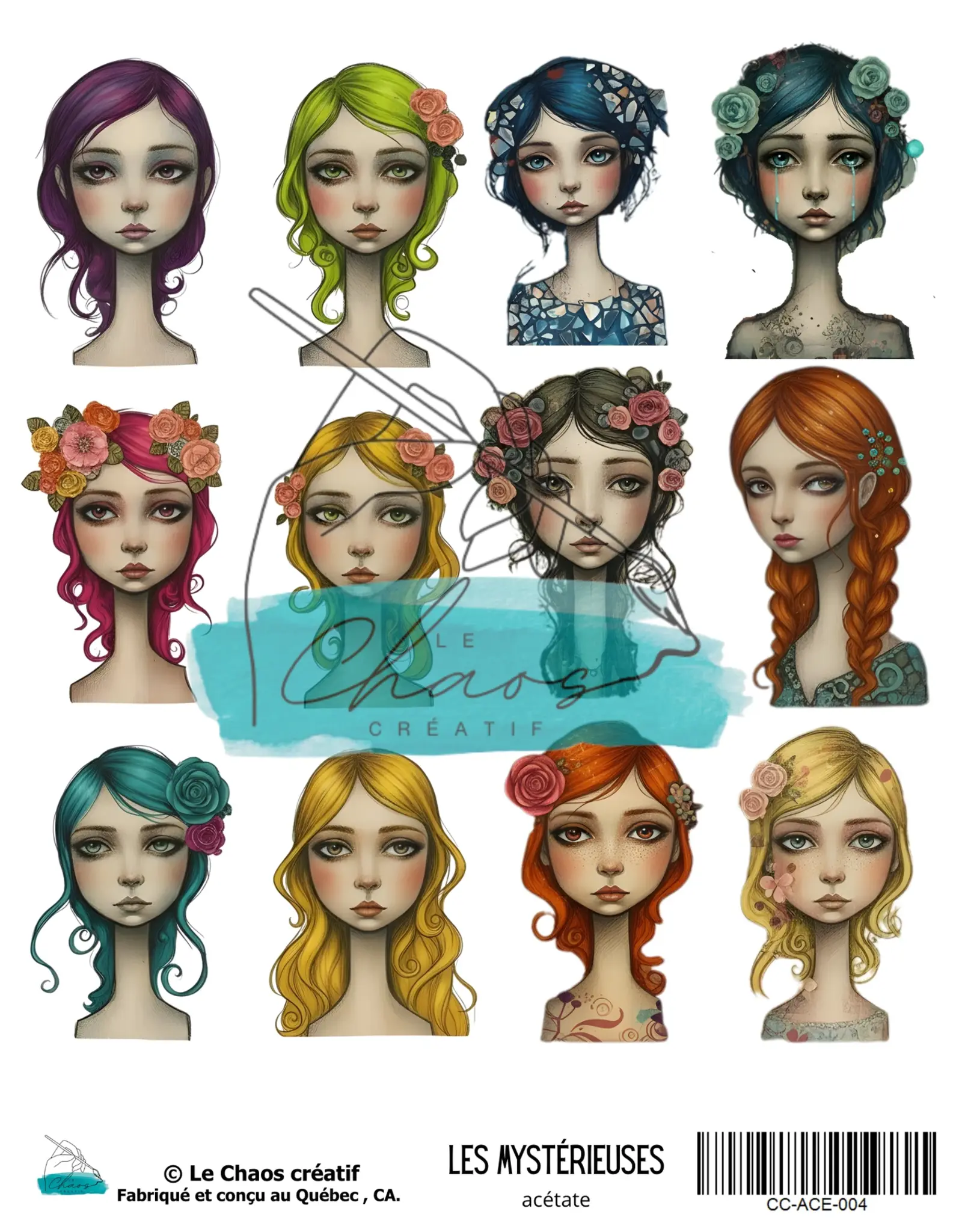 LE CHAOS CRÉATIF LE CHAOS CRÉATIF LES MYSTÉRIEUSES ACETATE