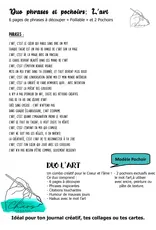 LE CHAOS CRÉATIF LE CHAOS CRÉATIF L'ART FOILABLE CUT OUTS AND STENCIL DUO