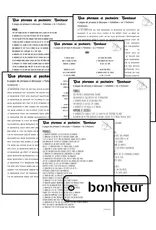 LE CHAOS CRÉATIF LE CHAOS CRÉATIF BONHEUR FOILABLE CUT OUTS AND STENCIL DUO