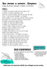 LE CHAOS CRÉATIF LE CHAOS CRÉATIF CONFIANCE FOILABLE CUT OUTS AND STENCIL DUO