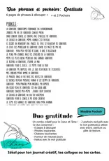 LE CHAOS CRÉATIF LE CHAOS CRÉATIF GRATITUDE FOILABLE CUT OUTS AND STENCIL DUO