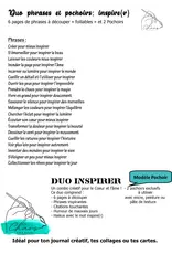 LE CHAOS CRÉATIF LE CHAOS CRÉATIF INSPIRER FOILABLE CUT OUTS AND STENCIL DUO