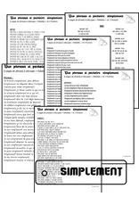 LE CHAOS CRÉATIF LE CHAOS CRÉATIF SIMPLEMENT FOILABLE CUT OUTS AND STENCIL DUO