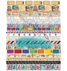 LE CHAOS CRÉATIF LE CHAOS CRÉATIF FEMMES DU MONDE WASHI TAPE