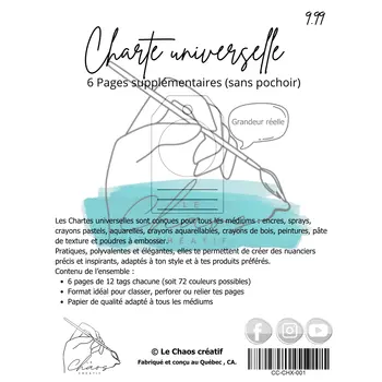 LE CHAOS CRÉATIF LE CHAOS CRÉATIF CIRCLE TAGS