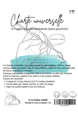 LE CHAOS CRÉATIF LE CHAOS CRÉATIF CIRCLE TAGS