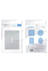 CRAFTERS HOME CRAFTERS HOME EXCLUSIVE TONIC STUDIOS STITCHED DECKLE RECTANGLES LAYERING DIE SET