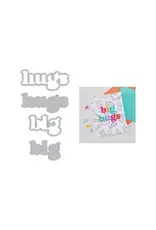 HERO ARTS HERO ARTS CARLY TEE BIG HUGS DIE SET