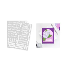 HERO ARTS HERO ARTS HERO TRANSFERS MUST HAVE MESSAGES RUB-ONS