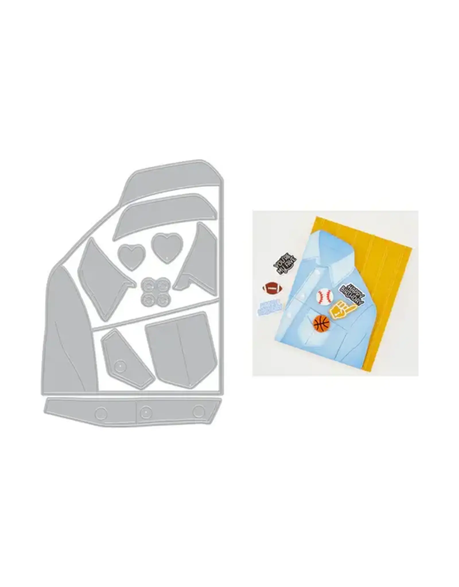 HERO ARTS HERO ARTS JEAN JACKET DIE SET