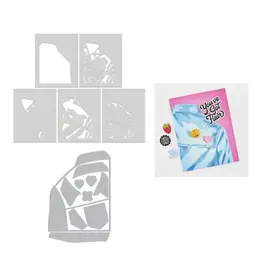 HERO ARTS HERO ARTS JEAN JACKET DIE BUNDLE