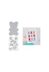 HERO ARTS HERO ARTS CARLY TEE BEAR HUGS DIE SET