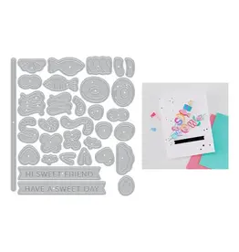 HERO ARTS HERO ARTS CARLY TEE CANDY KEBOB DIE SET