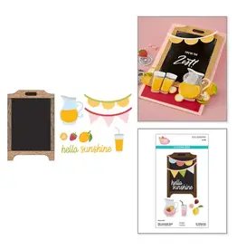 SPELLBINDERS SPELLBINDERS SIMPLE STORIES PINK LEMONADE STAND ETCHED DIE SET