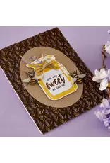 SPELLBINDERS SPELLBINDERS SIMPLE STORIES SIMPLE VINTAGE LAVENDER FIELDS STAMP AND DIE SET