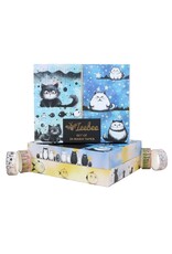 IEEBEE IEEBEE ADORABLE ADVENTURES WASHI TAPE SET 24PK
