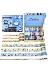 IEEBEE IEEBEE ADORABLE ADVENTURES WASHI TAPE SET 24PK