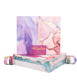 IEEBEE IEEBEE ETHEREAL GILDED WASHI TAPE SET 48PK