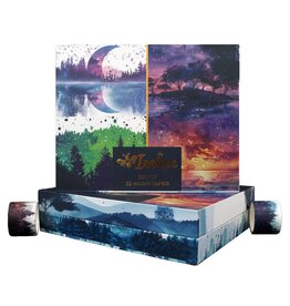 IEEBEE IEEBEE WHISPERING VALLEYS WASHI TAPE SET 32PK