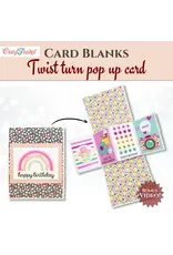 CRAFTREAT CRAFTREAT TWIST TURN POP UP CARD BLANKS